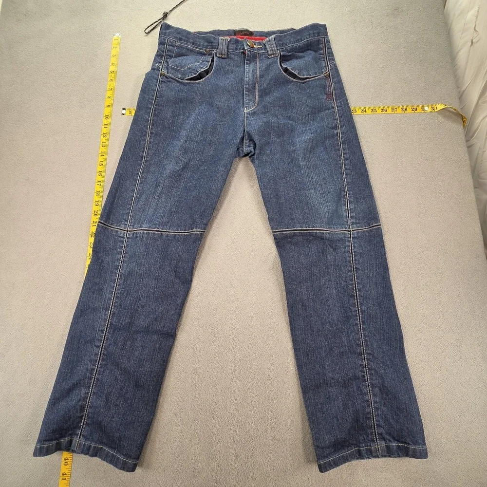 VTG Levis Engineered Jeans Mens Blue‎ Med Wash Straight Twisted Fits 34x28